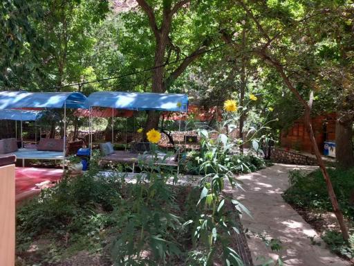 عکس مجموعه پذیرایی کلبه چوبی