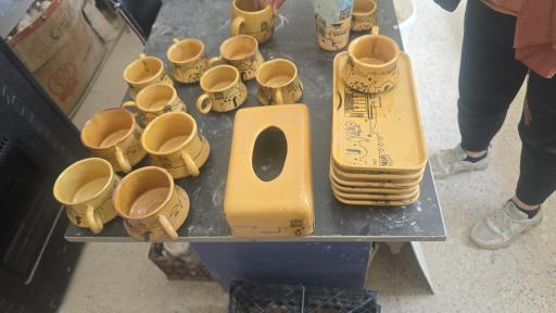 عکس کارگاه سفال