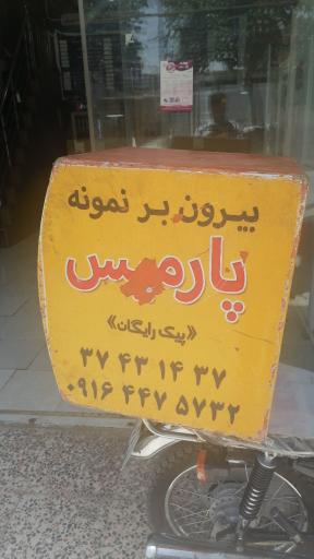 عکس بیرون بر نمونه پارمیس 