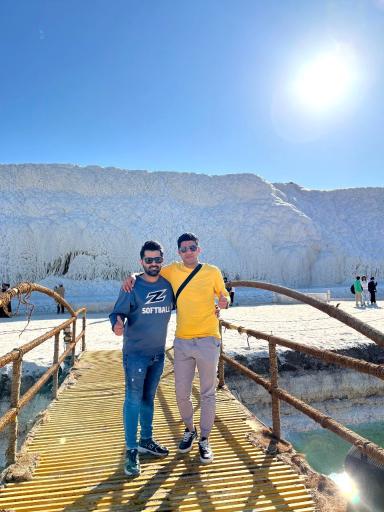عکس آبشار نمکی معدن پتاس