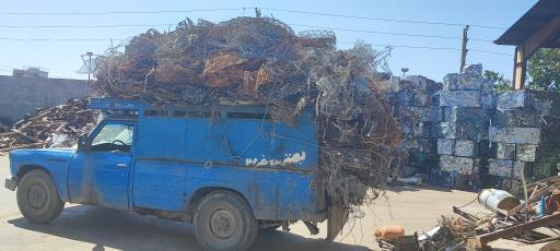 عکس انبار ضایعات خاوران 