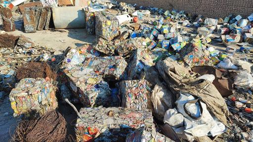 عکس انبار ضایعات خاوران 