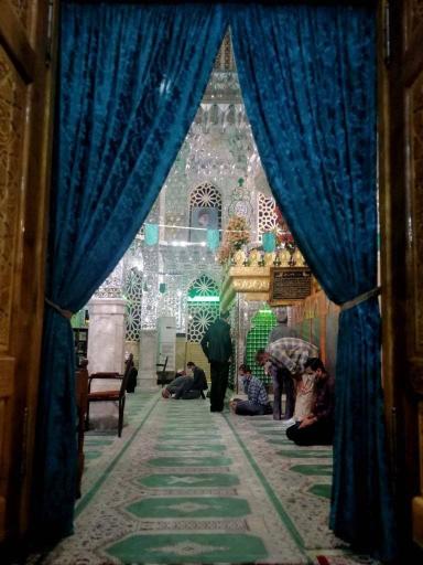 عکس امامزاده میر علی ابن حسین (گنبد سبز لار)