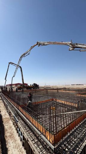 عکس کارخانه سپهر بتن نیلگون یزد