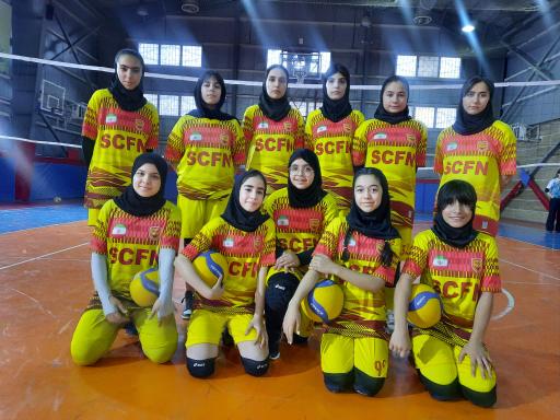 عکس آکادمی والیبال فولاد نوین