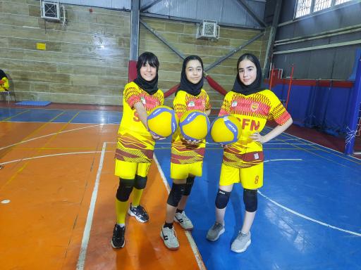 عکس آکادمی والیبال فولاد نوین