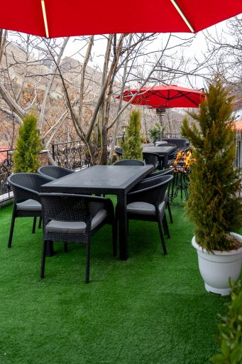عکس باغ رستوران گردشگری کندو