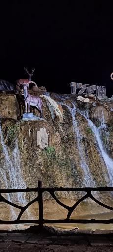 عکس آبشار مصنوعی ایذه