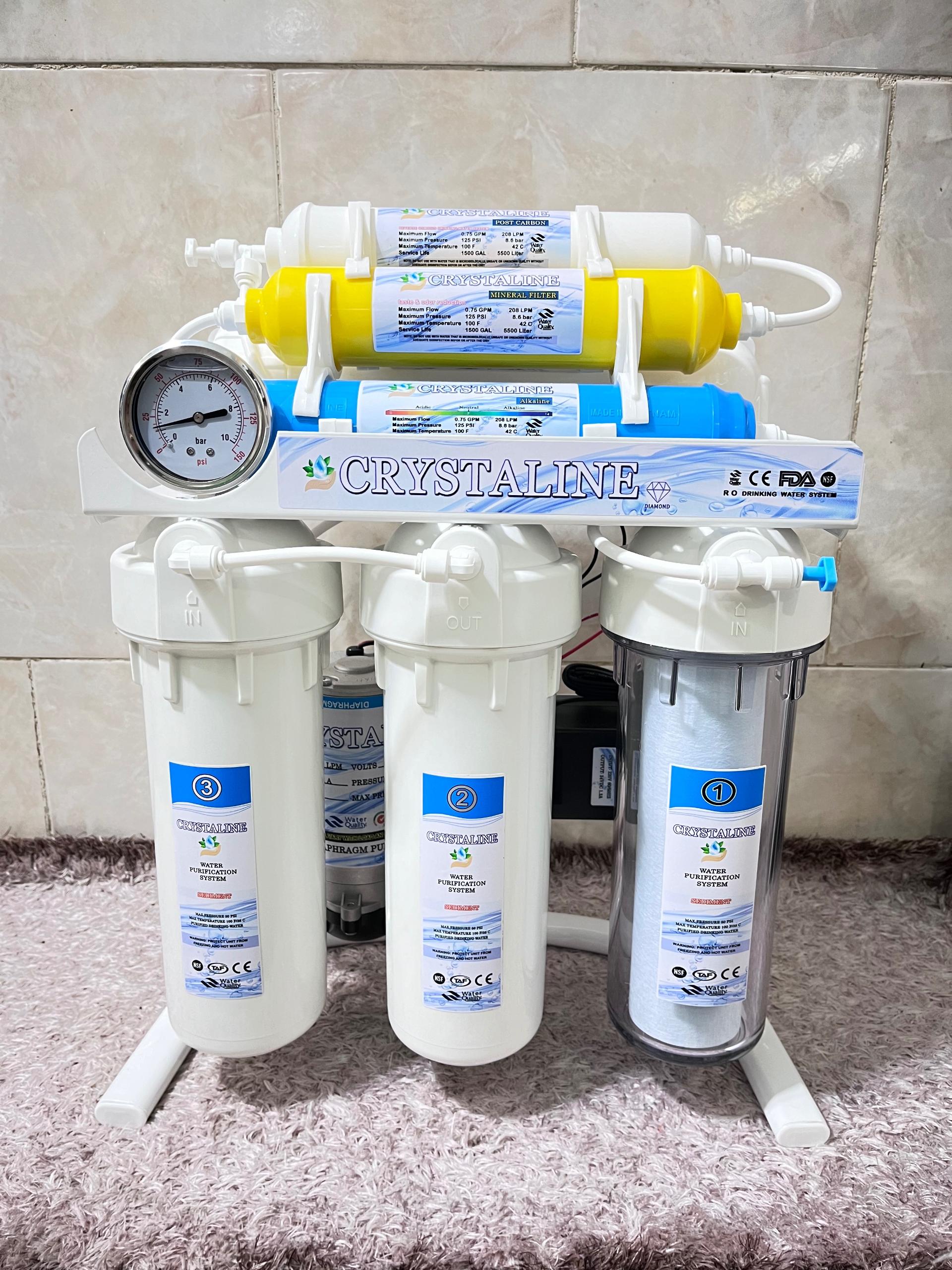 عکس تصفیه آب چشمه ( نمایندگی اصلی برند کریستالین )