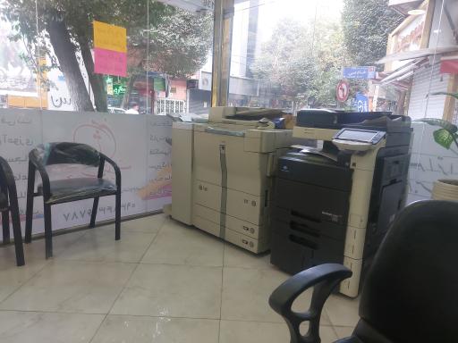 عکس کافی نت و چاپ بنر ثامن