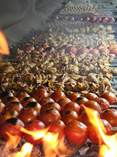 عکس چلو کباب ریحون