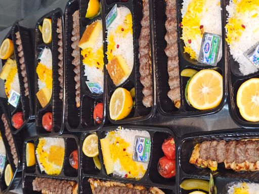 عکس چلو کباب ریحون