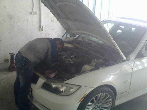 عکس تعمیرگاه جلوبندی