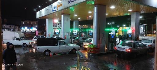 عکس پمپ بنزین پرگر