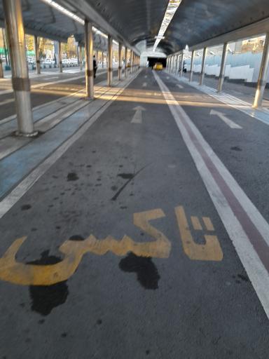 عکس ورودی مترو ایستگاه قیطریه