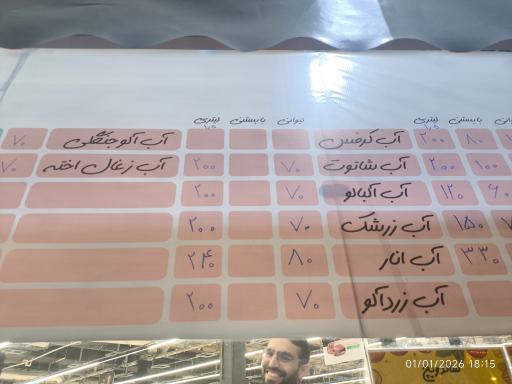 عکس آبمیوه بستنی رفاه