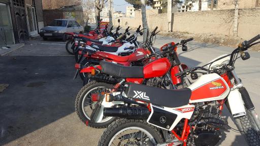 عکس تعمیرگاه و فروشگاه موتور سیکلت تریل سواران شریفی