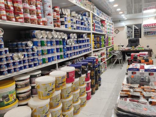 عکس ابزار و رنگ تقی زاده