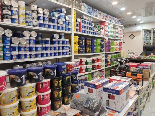 عکس ابزار و رنگ تقی زاده