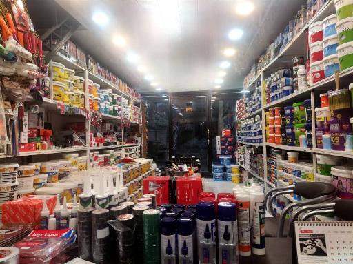 عکس ابزار و رنگ تقی زاده