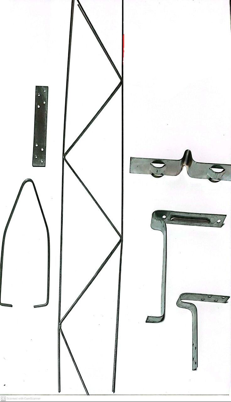 عکس میلگرد بستر والپست سازه