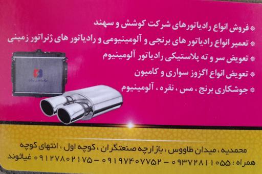 عکس رادیاتورسازی حسین