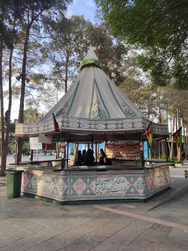 عکس خیمه پذیرایی گلستان