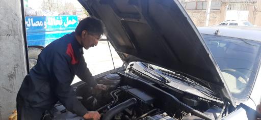 عکس مکانیکی استاد بیژن فرحناک