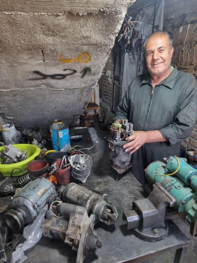 عکس باتری سازی ماشین سنگین و سبک اسماعیل