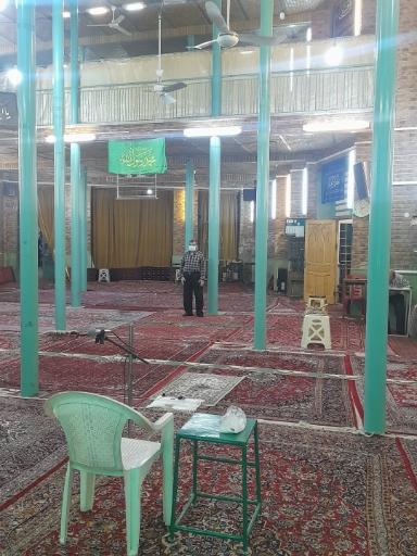 عکس مسجد الحسین (روشن)