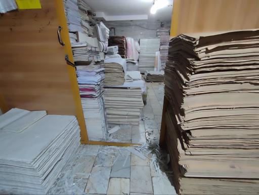 عکس تولیدی کاغذ بسته بندی بهشتی 