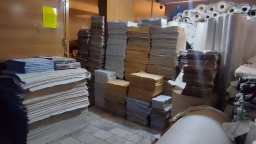 عکس تولیدی کاغذ بسته بندی بهشتی 