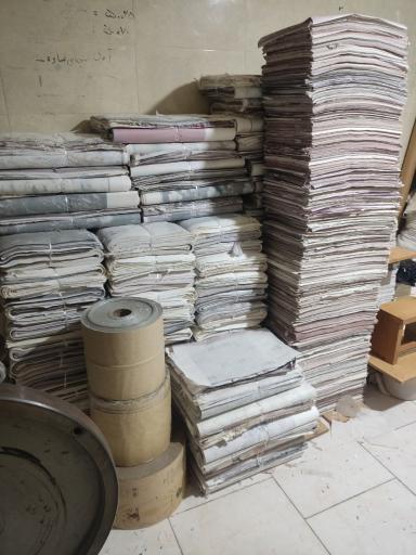 عکس تولیدی کاغذ بسته بندی بهشتی 