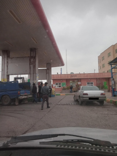 عکس جایگاه گاز CNG حجاب