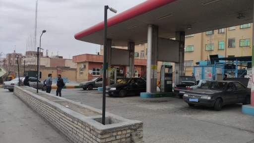 جایگاه گاز CNG حجاب