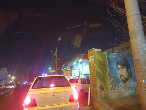 عکس جایگاه گاز CNG حجاب