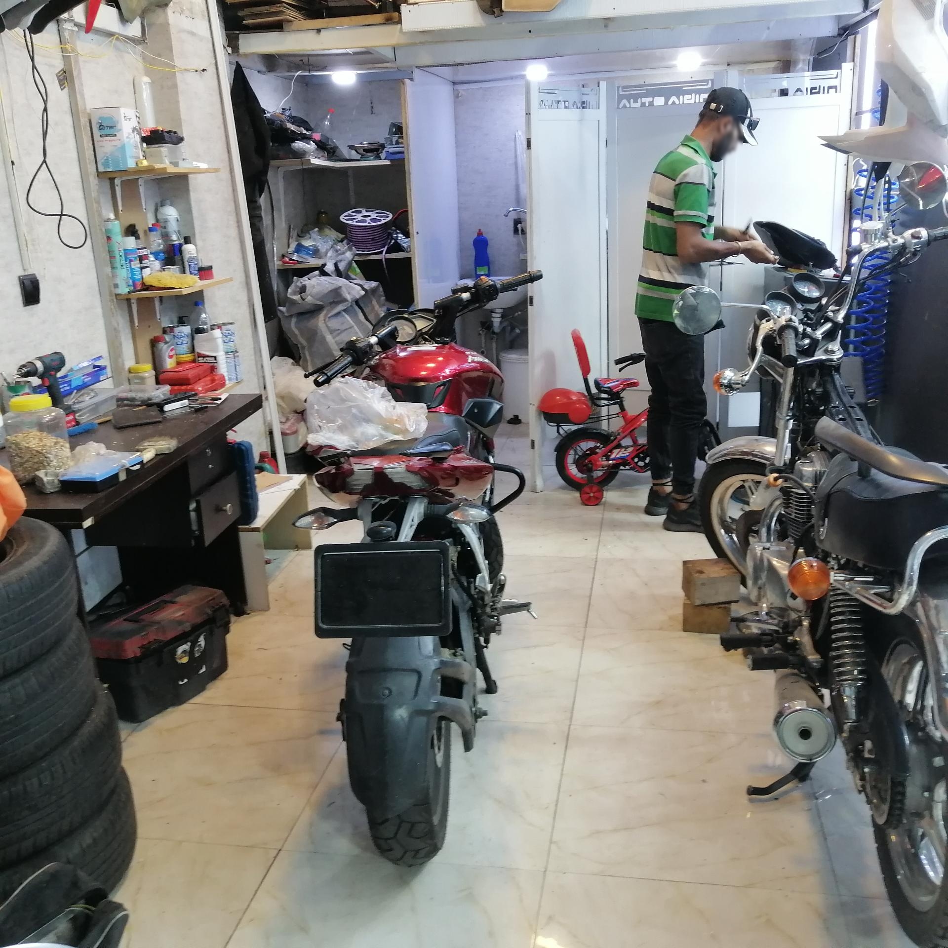 عکس موتورسازی امیر