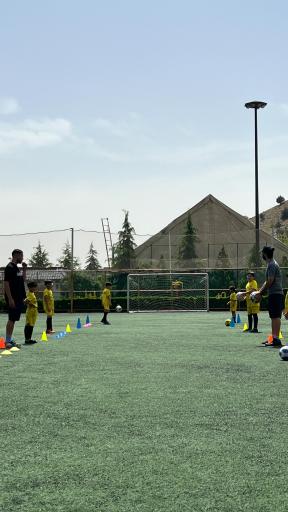 عکس مدرسه فوتبال افرا