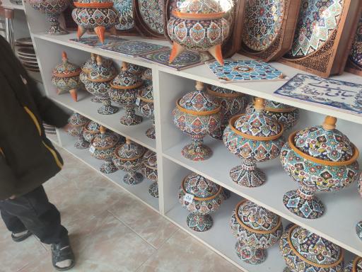 عکس سفال زرین فام