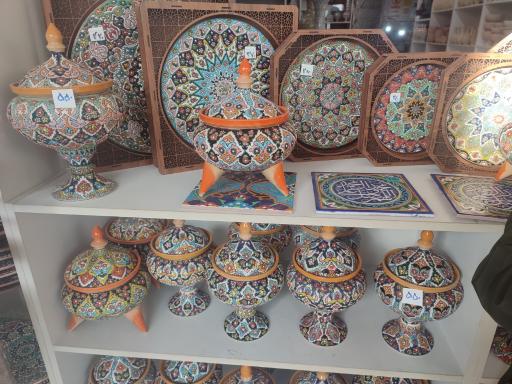 عکس سفال زرین فام