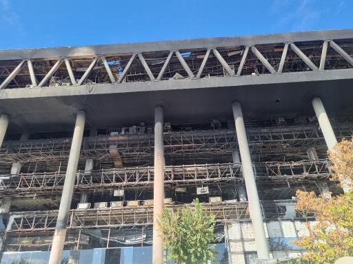 عکس ساختمان شیشه ای صدا و سیما