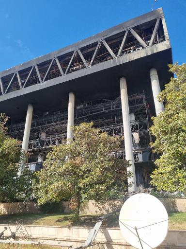 عکس ساختمان شیشه ای صدا و سیما