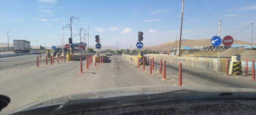 عکس پلیس راه مرند تبریز