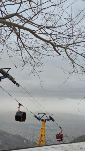 عکس تله کابین توچال