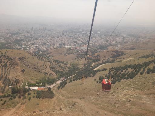 عکس تله کابین توچال