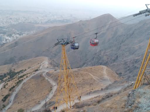 عکس تله کابین توچال