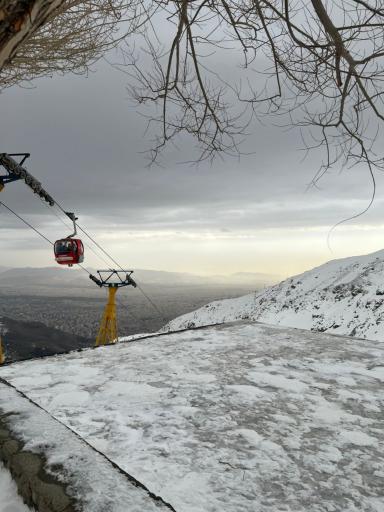 عکس تله کابین توچال