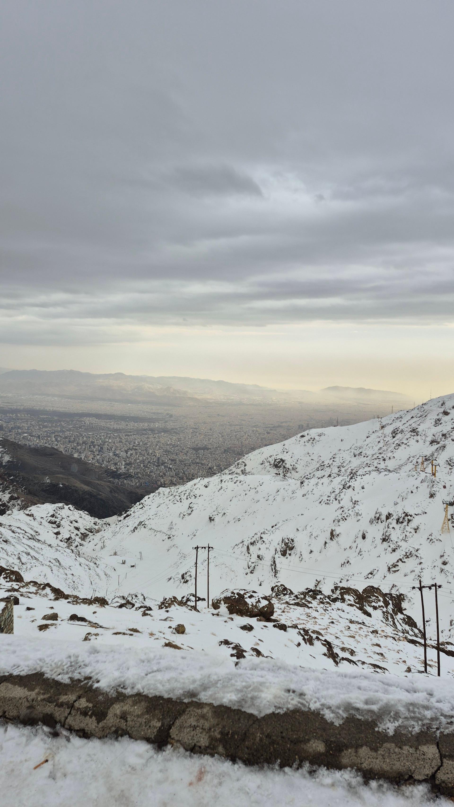 عکس تله کابین توچال