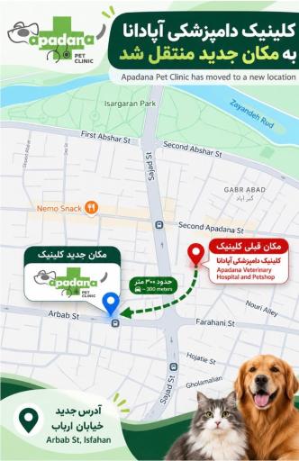 عکس کلینیک دامپزشکی آپادانا