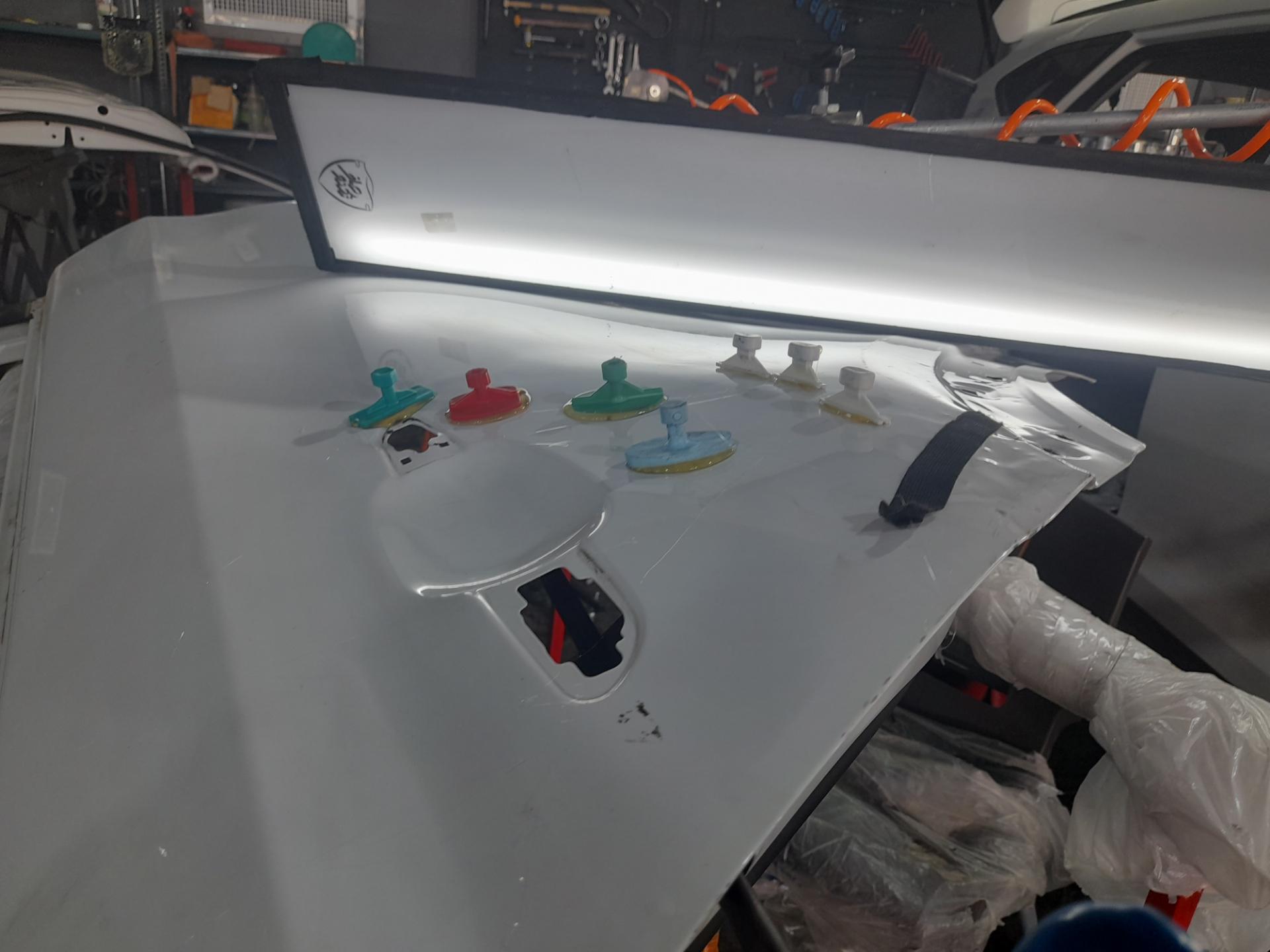 عکس صافکاری بدون رنگ PDR